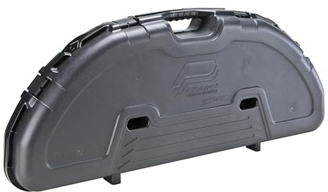 Plano Protector Compact Bow Case, Black, Hard Bow Case, Holds up to Five Arrows, Anti-Crush Archery Storage and Protection