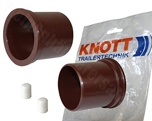 meinAnhängerersatzteil Knott Führungslager Lagerbuchsen Gleitlager Set 208027.001 f. Auflaufeinrichtung