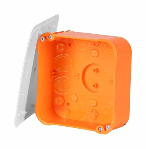 f-tronic Hohlwand-Abzweigkasten E116, 104x104mm, inkl. Deckel, 1 Stück