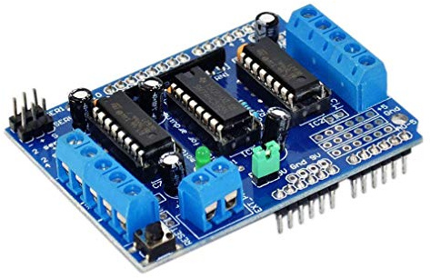 Hailege L293D DC Motor Drive Shield Stepper Motor Drive Shield Expansion Board Duemilanove Raspberry Pi