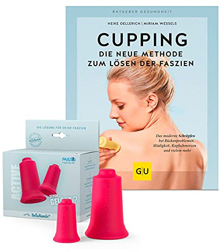 BellaBambi® Cupping - Bundle, FASZIO Cupping-Set, inkl. Buch, Faszien-Set, Schröpf-Set