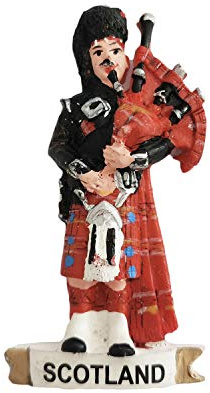 3D-Kühlschrankmagnet, Schottland, Kunstharz, Reise-Souvenirs, handgefertigt, Dekoration für Zuhause und Küche, Schottland, Geschenk