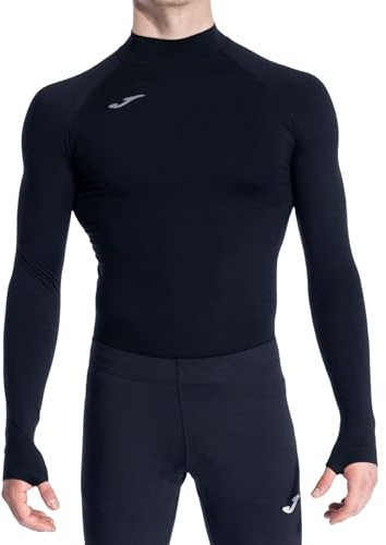 Joma Camiseta Térmica Manga Larga Hombre, S - XL - Compresión Sin Costuras para Evitar Rozaduras, Ideal para Todo Tipo de Entrenamiento - Brama