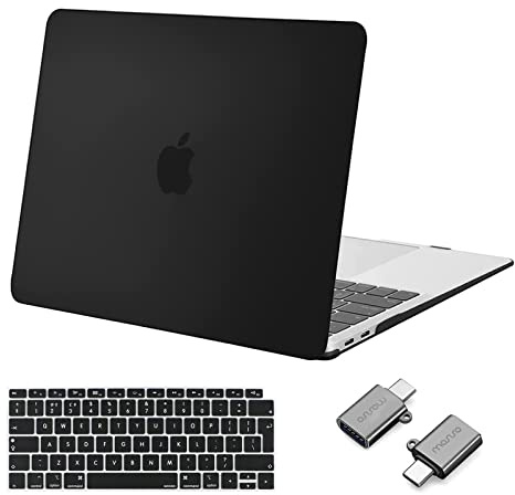 MOSISO Hülle Kompatibel mit MacBook Air 13 Zoll M1 2021 2020 2019 2018