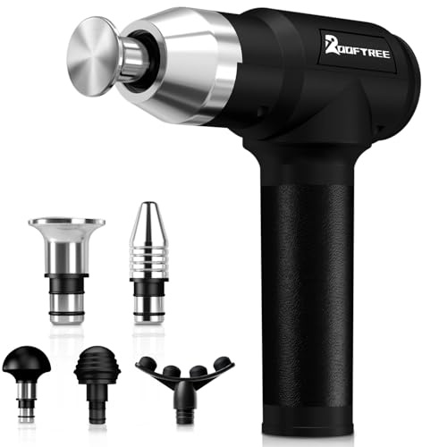 Deep Tissue Massage Gun for Athletes with Metal Heads,90W High-Powered Brushless Motor, 60lbs Stall Force,12 Hrs Battery Life for Professional Therapist Use,Relieve Sore Muscles and Stiffness-R20