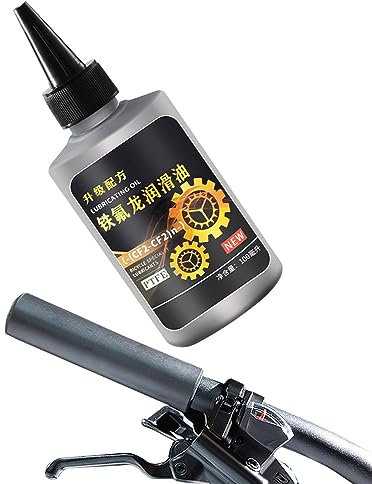Lambo Fahrradschmieröl | Mountainbike-Kettenöl | 100 ml Rostschutzöl für Fahrradketten, Schmutzfahrradkettenöl, zum Reinigen, Glätten und Leisehalten, zur Reibungsreduzierung