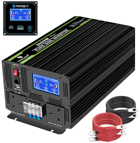 Novopal 5000W 10000W Pure Sine Wave Inverter 24V to 240V Power Inverter