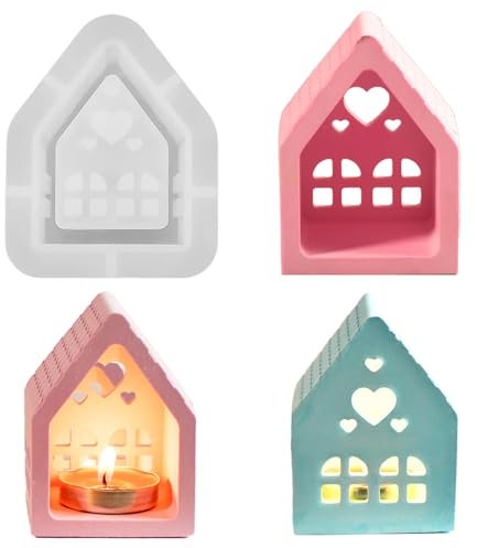 lomdung Stampi in Silicone, Stampi per Cioccolato, Stampi per Fai Da Te, Stampi per Dolci, Antiaderente per Uso Alimentare Stampi, per Fatti in Casa Praline, Caramelle, Decorazione di Torte