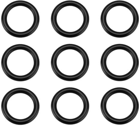 eMagTech 100 Pezzi O-ring Di Tenuta Per Sistemi Di Irrigazione Da 1/2 Con Attacco Rapido Compatibile Con Gardena 16x11x2,5 Mm