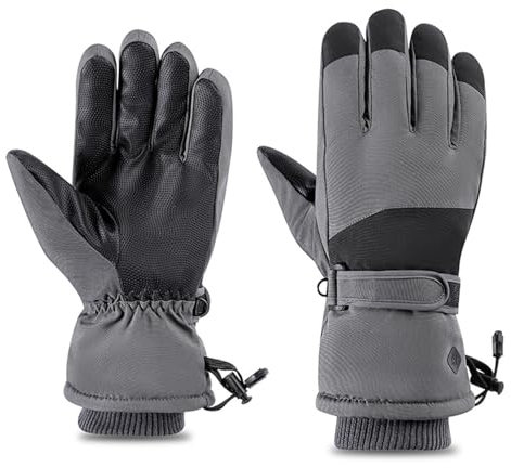 Limtula Wasserfeste Snowboardhandschuhe Praktische Touchscreens Skihandschuhe Warme Handschuhe Winterhandschuhe Für Männer Frauen