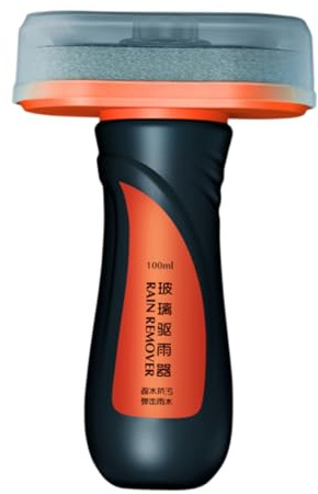 LOLIPPYY Agente Antipioggia per Parabrezza Auto 100ml, Trattamento Idrofobico Vetri per Auto, Antinebbia Portatile per Viaggio e Uso Quotidiano