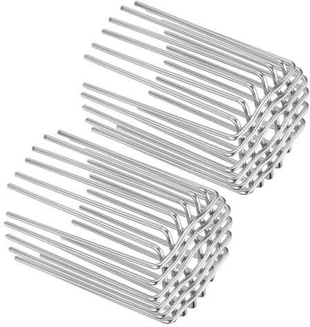 PATIKIL Filtro Griglia Per Grondaia 75 mm (3) OD, 2Pcs Tappo Terminale In PVC Griglia Copertura Per Ventilazione Tetto Copertura Per Tubo Di Scarico In Acciaio Filtro Per Grondaia