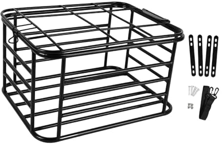 APLVFFZH Panier Arrière pour Vélo, Panier de Rangement Robuste et Portable pour Chien