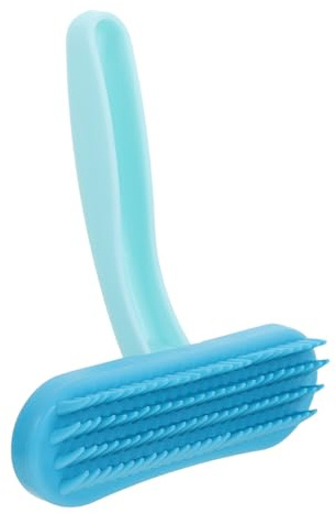 EPIGEIST Rabbit Grooming Brush Soft Silicone Bath Massage Comb for Small Pets Guinea Pig Hair Removal Comb