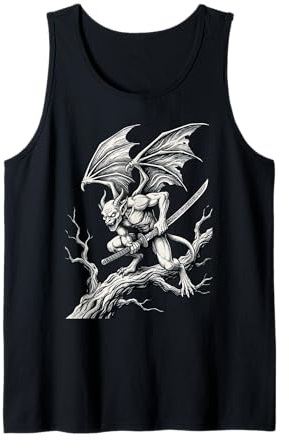 Gargoyle Sword Tank Top