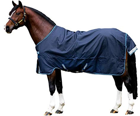 Horseware Irland HORSEWARE AMIGO TURNOUT LITE Weidedecke, blau/silber, 130