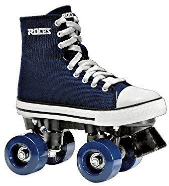Roces Damen Rollerskates Chuck Classic Roller Rollschuhe Street, blau-Weiss, 34
