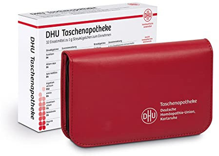 DHU Taschenapotheke Streukügelchen, 32 x 1 g Streukügelchen, 1 St. Kombipackung