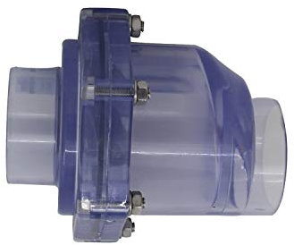 Valvola ritegno scarico UPVC orizzontale valvola non ritorno fogna drenaggio valvola antiriflusso valvola antiodore diametro interno 50mm