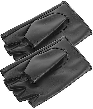 WHAMVOX Reithandschuhe Halbfinger-schutzhandschuhe Für Herren – Tragen Sie EIN Handflächenpolster
