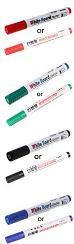 SANRLO Pens,Pencils and Writing Instruments,Black Blue 3 Colors Refilling Ink 1 Bottle 50ml Whiteboard Marker Pen Inks for Home School Office Learning Working