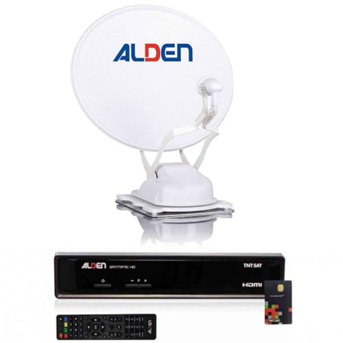 ALDEN Onelight Evo Parabole Satellite Auto 60cm + SATMATIC TNTSAT