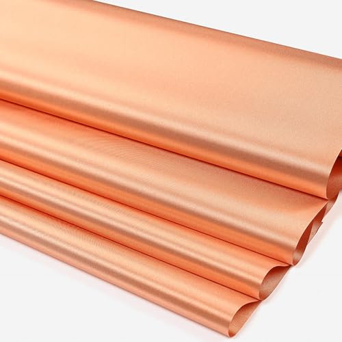 RF-Abschirmgewebe RFID-Strahlungsabschirmung RF-Signalblockierendes Material Signal Block - Leitendes Gewebe Absorbiert EMF EMI Mikrowellen-Kartenbeutel-Elektronische Produkte,gold-6m