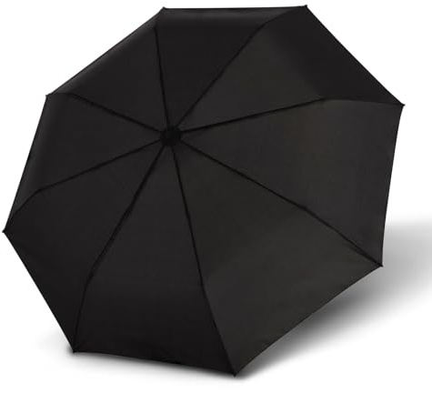 Knirps Regenschirm A.400 Duomatic Black schwarz