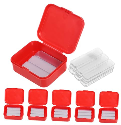 VILLCASE 600pièces Stickers Adhésifs Double Face Repositionnables Transparents pour Maison et Bureau