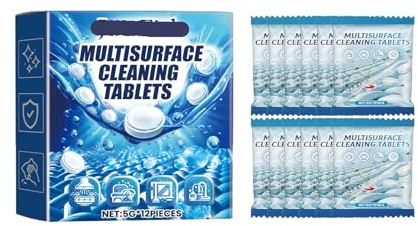 Compresse Effervescenti Detergenti Multisuperficie, Potente Sgrassante E Smacchiatore For La Cucina, Compresse Detergenti Facili Da Usare(2PCS)