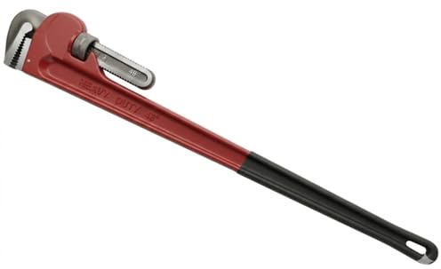 MIRSTORE Chiave Giratubi 48 - 1200 mm Modello Americano/Stillson CR-V Gira Tubo e Raccordi Idraulici per Impieghi Pesanti