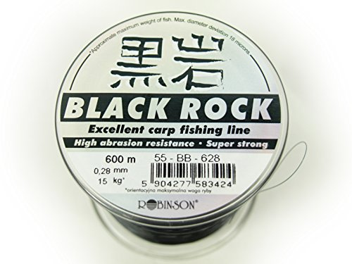 Robinson Black Rock Carp Line 0,30mm 17kg 600m monofile Karpfenschnur