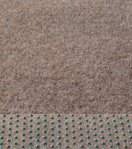 Kunstrasen, Rasenteppich,150/250 cm Breite, beige-braun (600 x 150 cm)