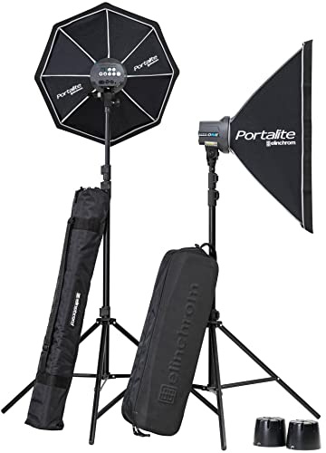 Elinchrom Flash el20847.2 – Komplette Studie Lite RX ONE/ONE Softbox, Schwarz