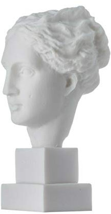 BeautifulGreekStatues Hygeia Göttin der Gesundheit, Sauberkeit und Hygiene Statue Alabaster 15cm