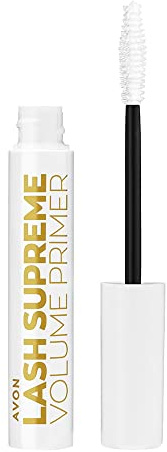 AVON Primer de Pestañas Volumen Avon Lash Supreme - Acondicionador Máscara de Pestañas - Voluminizador Con Aceite de Ricino y Queratina para Conseguir más Densidad y Volumen - 7,5ml