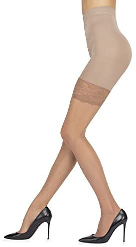 Sarah Borghi Collant Curvelle 20 den con LYCRA® beauty Corpino Modellante Effetto Contenitivo – Made in Italy