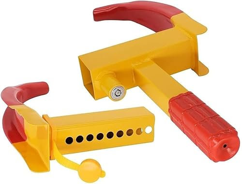 HACSYP Anhängerradschloss, robuste Radklemme for Autos, Diebstahlsicherung mit Schlüsseln, Klemme for Autos, Anhänger, Autoreifen, passend for Auto, Motorrad