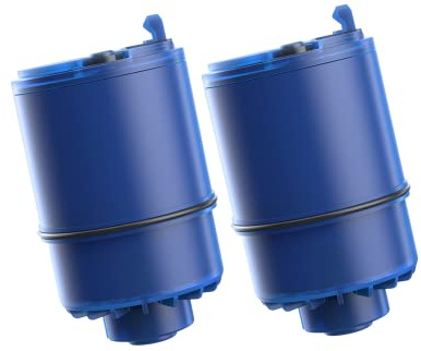 2 Pack Faucet Filter Replacement for All PUR®Plus Water Filter Replacement, Pur® Filter Replacement RF-9999®, NSF 42 Certified, 600-Gallon Long Lifespan, Aqua Crest