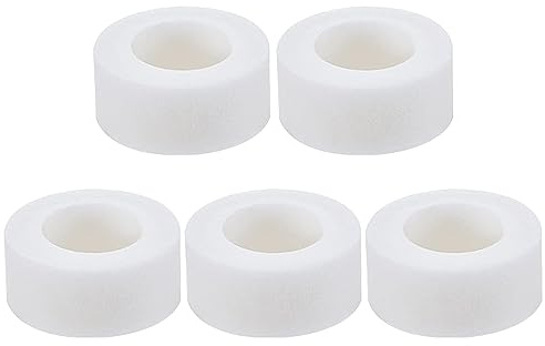 5 Pcs Sink Faucet Filter Cartridge Element,Water Filtration Cartridge PP Cotton Filtration, Bathroom Sink Filter Element for 360° Rotating Sink Tap Water Filter Removes Chlorine Fluoride Heavy Metals