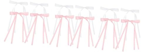 MAGICLULU 3 Set Di Fermagli Per Con Fiocco in Nastro Per Donne Grandi Fermagli Per Nastri Accessori Per Per Ragazze 4 Pezzi*3