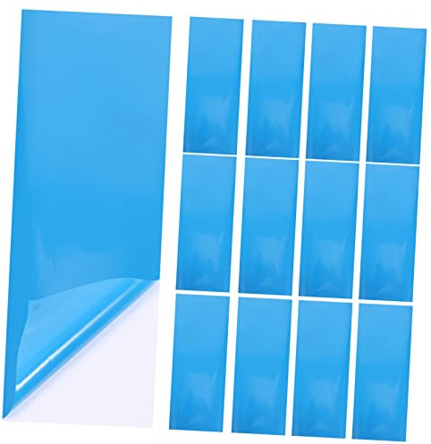 WHAMVOX 20pcs Self-adhesive Pvc Repair Patch for Inflatable Beds and Boats Blue Swim Ring Repair Patch for Pools and Air Mattresses