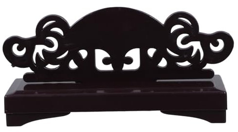 FUNOMOCYA Folding Fan Stand Plastic Display Base Sturdy Hand Fan Holder Wide Base for Home Desktop Decoration Suspendu Japanese Card Block