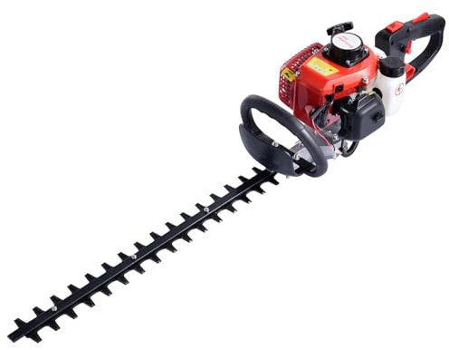 Cortasetos a batería, 2 tiempos, 22,5 cc, cortasetos a gasolina, cortasetos manual, cortasetos ligero, para cortar arbustos, cortar arbustos, etc