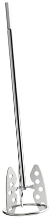 YsXoWiui Asta Miscelatore Cemento Frusta Mescolatrice Vernice Paddle Inox Resistente Attacco Trapano Accessorio Miscelazione Adatto per Edilizia Fai Da Te Rest, Esagono