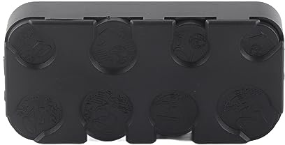 Mtlavishness Rectangle Euro Mynt Dispenser Plast Mynthållare Förvaringsbox Organizer för bilbruk Slitstark lätt design