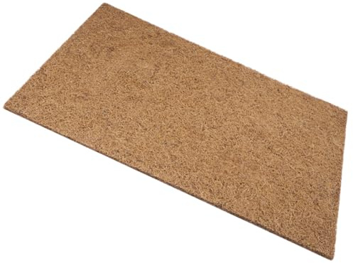 Genérico Alfombra de Sustrato para Terrarios 60x40x1 Cm de Fibra Natural, Esterilla para Reptiles y Tortugas, Cama para Lagartos y Dragón Barbudo, Accesorio para Jaulas de Reptiles, Lecho