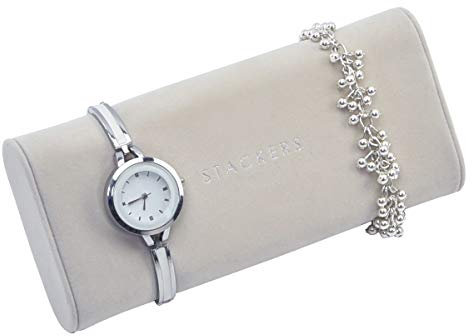 Stackers Grey Velvet Watch/Bracelet Pad