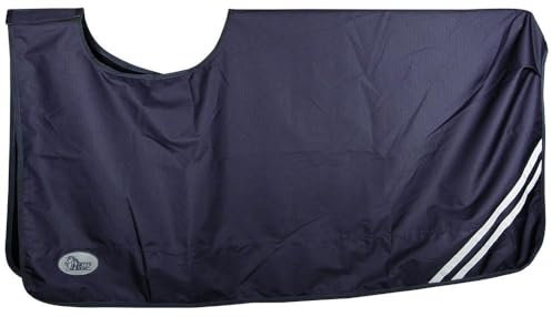 Harry's Horse Ausreitdecke 0gr wasserdicht mit Fleece Futter Dress Blues, Größe:M