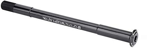 Dilwe Adapter fr Durchsteckachse, Leicht und robust aus Aluminiumlegierung, Vorderradnaben fr Rennrad und Mountainbike, 12 x 171 L x M12 (1,5) x 19 FR Fahrradenthusiasten und Profis